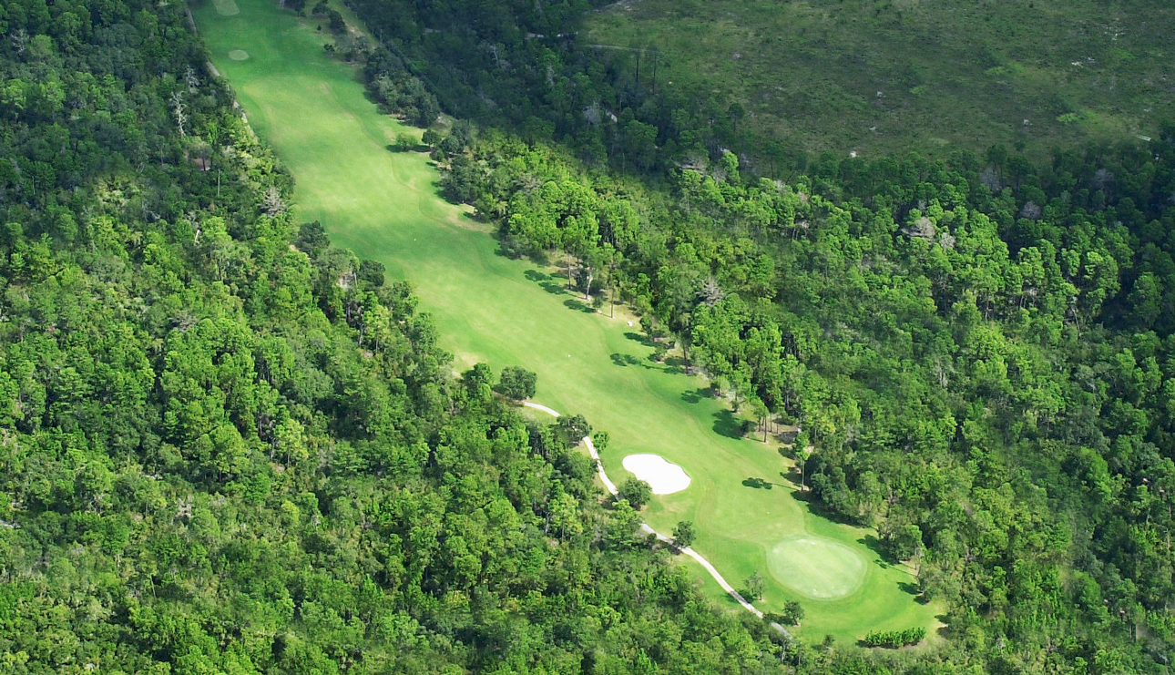 Golf Course Aerial View