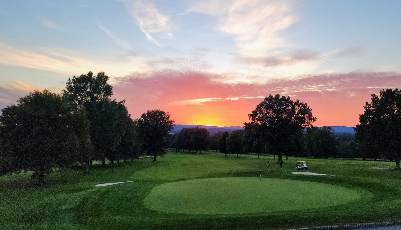 Golf Course - Sunset 
