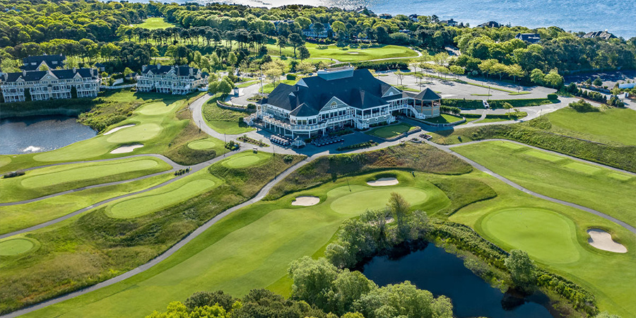 Aerial, Golf, Clubhouse