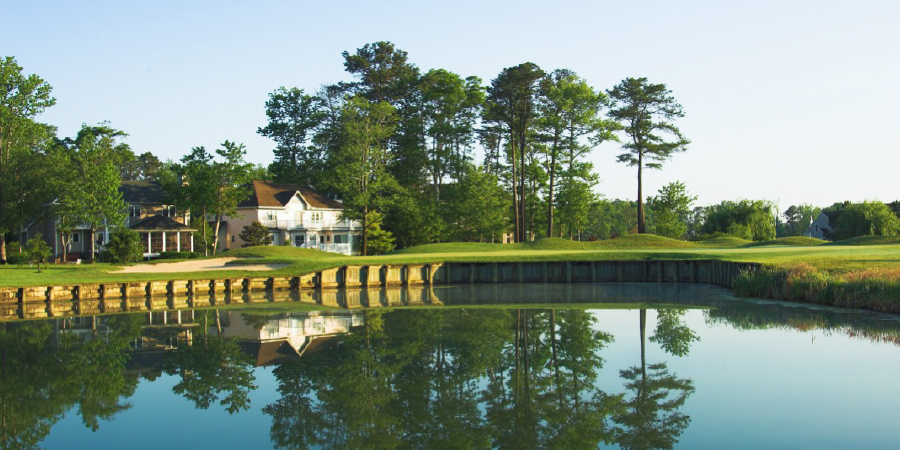 golf course ,water, trees golf course ,water, trees